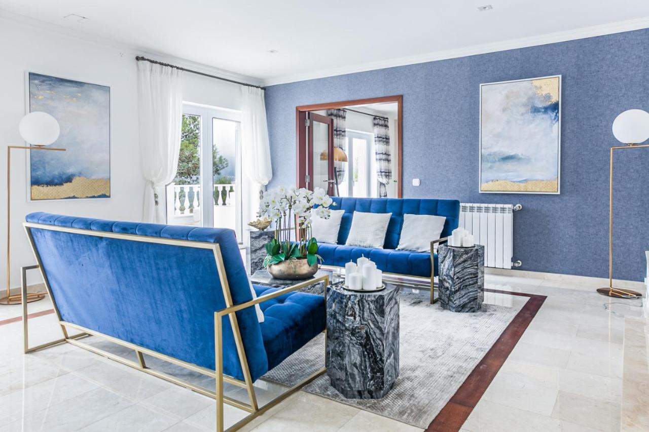Quinta Da Serra - Luxurious Villa Sintra - Heated Pool & Jacuzzi 외부 사진